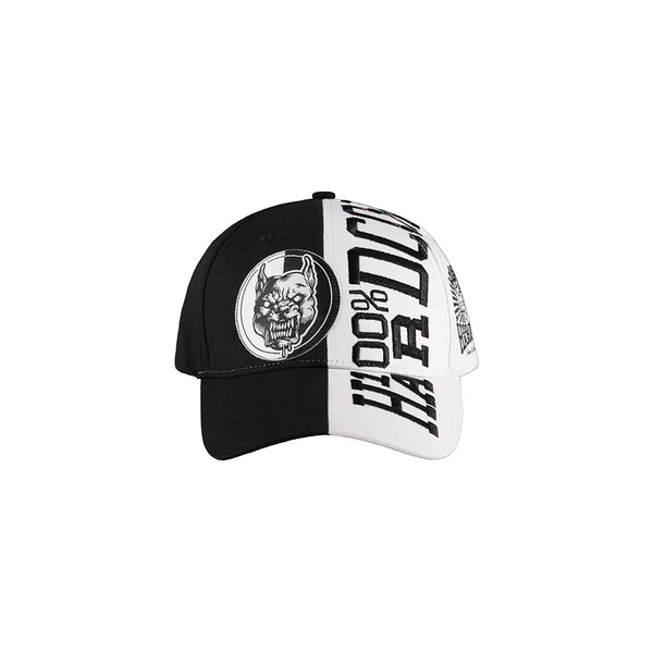 100% HARDCORE Cap "Authentic" | Black/White