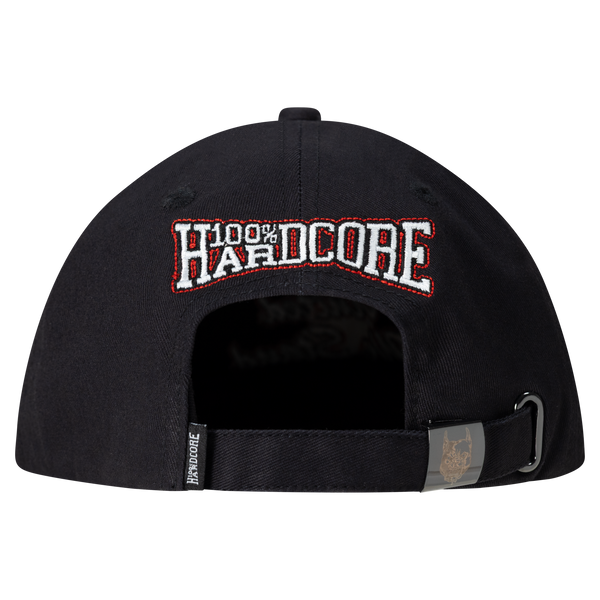 100% HARDCORE Herren Cap "Red Mark" | Black