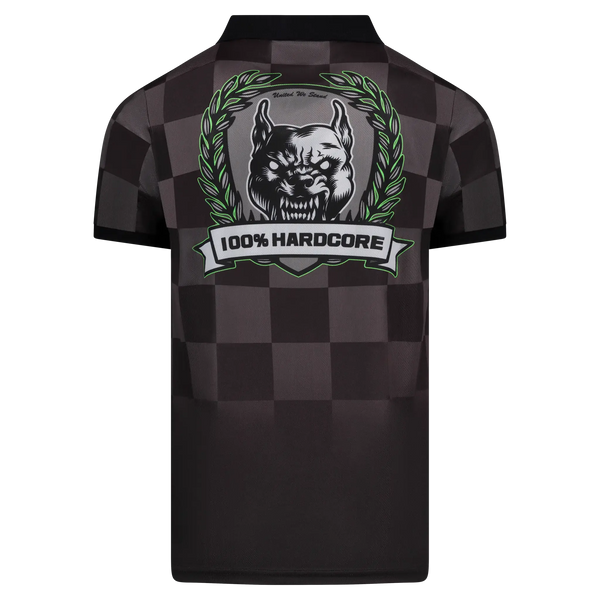 100% HARDCORE Soccer T-Shirt "Oldschool" | Black