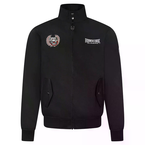 100% HARDCORE Harrington Jacke "Unleashed" | Black