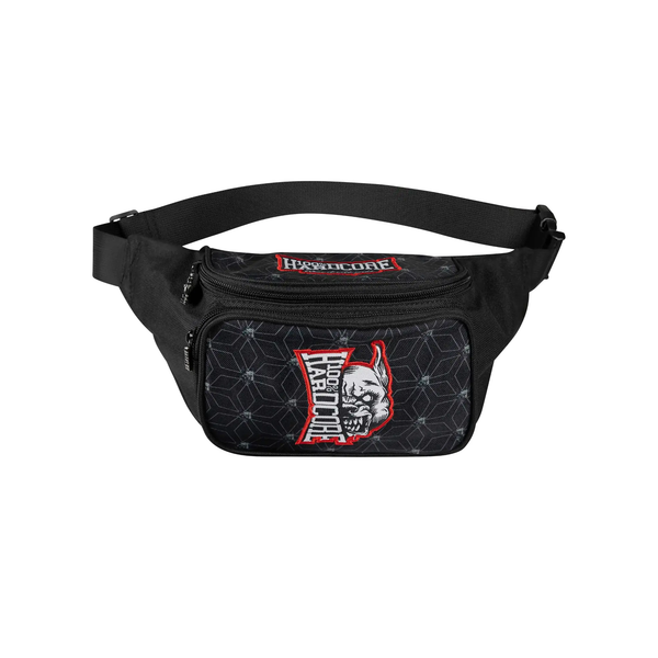 100% HARDCORE Hipbag "Red Mark" | Black