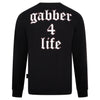 100% HARDCORE Herren Longsleeve T-Shirt "Gabber 4 Life" | Black