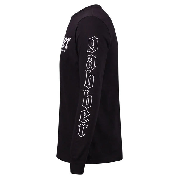 ❌ SALE ❌ 100% HARDCORE LS T-Shirt "Gabber Vertical" | Black