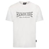 100% HARDCORE Herren T-Shirt "Embossed" | White