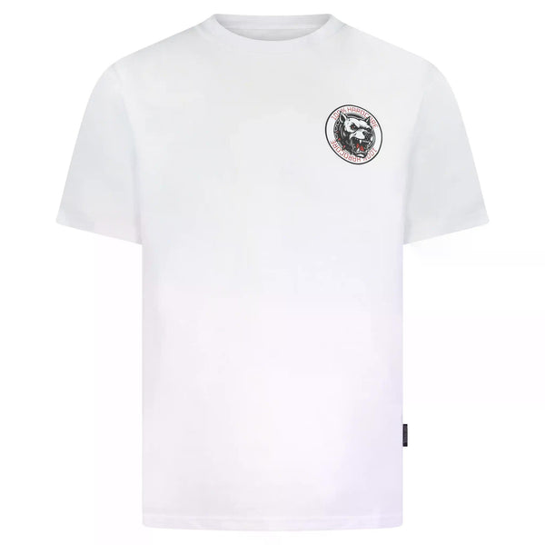 100% HARDCORE Herren T-Shirt "Unleashed" | White