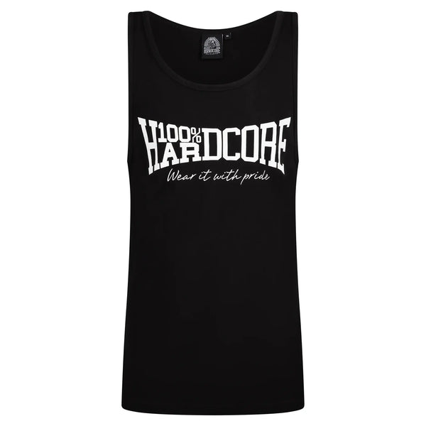 100% HARDCORE Tanktop „Branded Rage“ | Schwarz