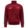 100% HARDCORE Herren Trainingsjacke "Gabber" | Burgundy