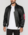 ALPHA INDUSTRIES CWU Leather | Black