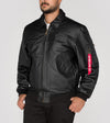 ALPHA INDUSTRIES CWU Leather | Black