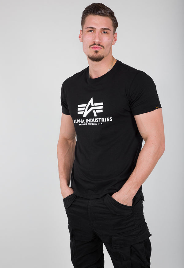 ALPHA INDUSTRIES Basic T-Shirt | Black