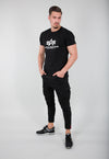 ALPHA INDUSTRIES Basic T-Shirt | Black