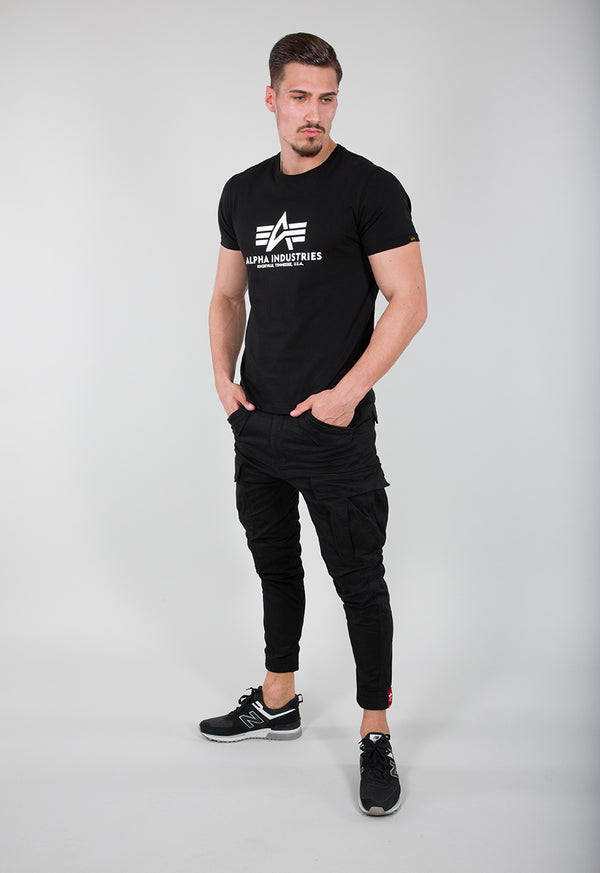 ALPHA INDUSTRIES Basic T-Shirt | Black