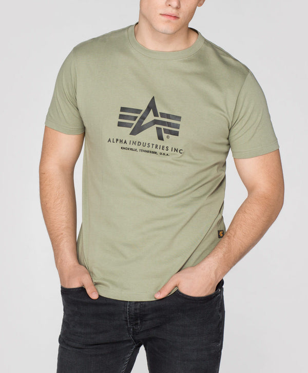 ALPHA INDUSTRIES Basic T-Shirt | Olive