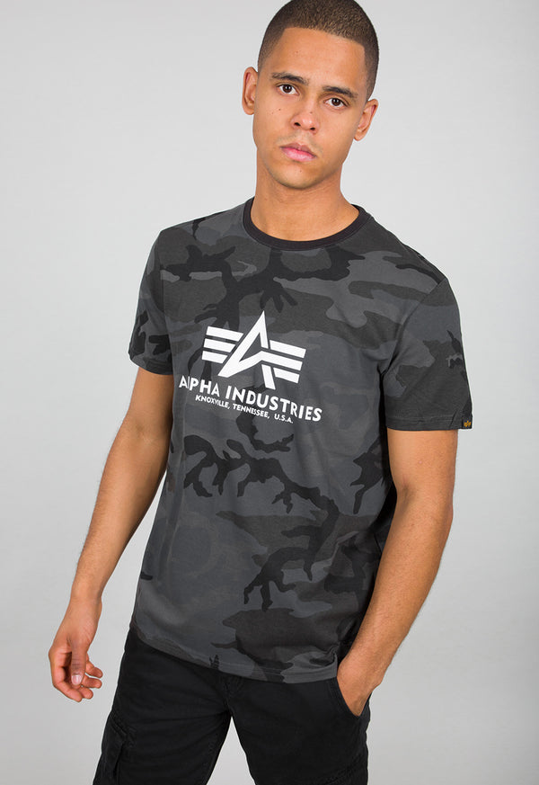 ❌ SALE ❌ ALPHA INDUSTRIES Basic T | Black Camo