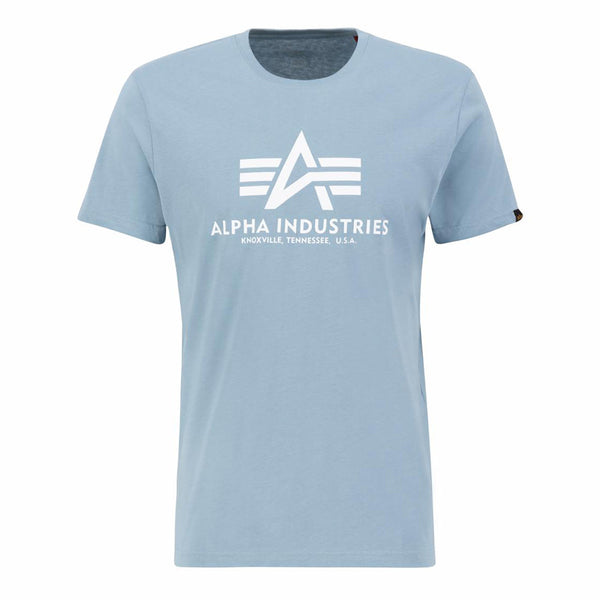 ALPHA INDUSTRIES Basic T-Shirt | Greyblue