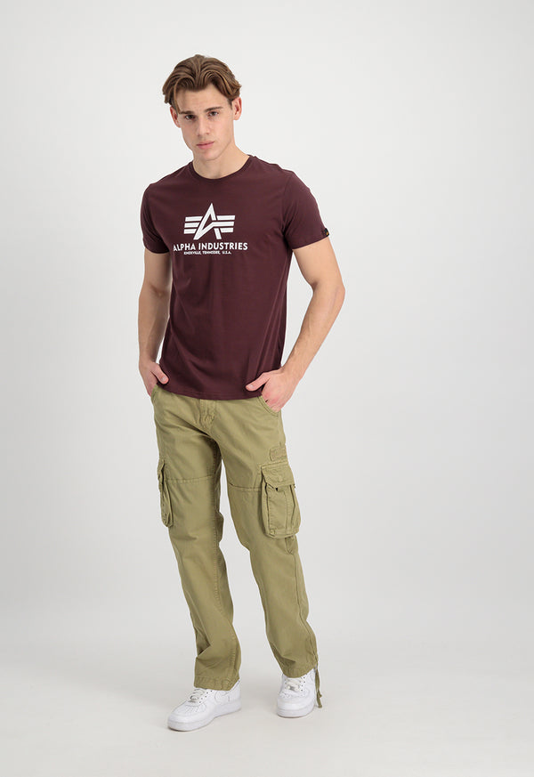 ALPHA INDUSTRIES Basic T | Deep Maroon