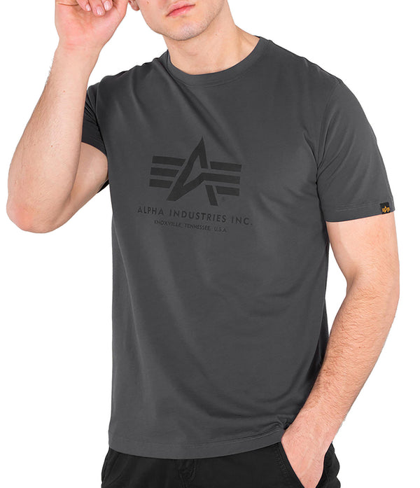ALPHA INDUSTRIES Basic T | Greyblack