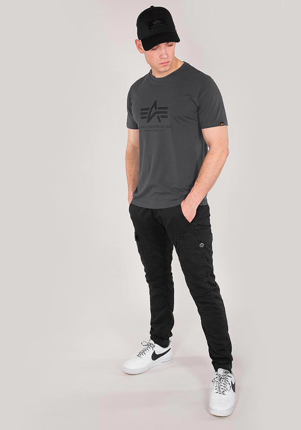 ALPHA INDUSTRIES Basic T | Greyblack