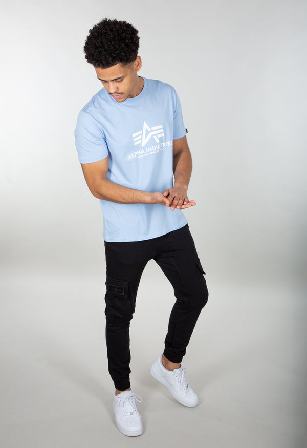 ALPHA INDUSTRIES Basic T-Shirt | Light Blue