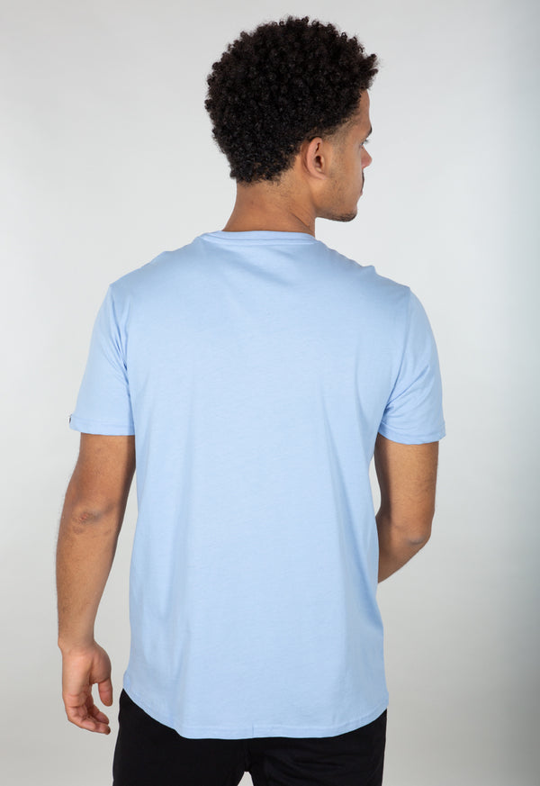ALPHA INDUSTRIES Basic T-Shirt | Light Blue