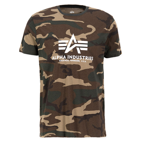 ALPHA INDUSTRIES Basic T Camouflage | Wdl Camo 65