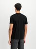ALPHA INDUSTRIES Basic T-Shirt Effect Print | Black