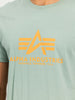 ALPHA INDUSTRIES Basic T-Shirt | Frost Green