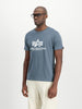 ALPHA INDUSTRIES Basic T-Shirt | Denim Blue