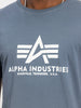 ALPHA INDUSTRIES Basic T-Shirt | Denim Blue