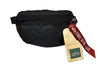 ALPHA INDUSTRIES Big A Oxford Waist Bag | Black