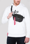 ALPHA INDUSTRIES Cargo Oxford Waist Bag | Black
