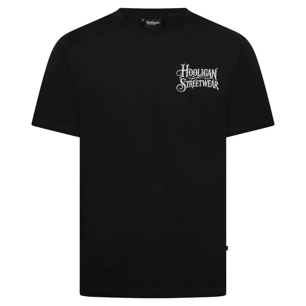 HOOLIGAN Herren T-Shirt "Mask" | Black