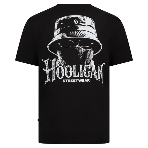 HOOLIGAN Herren T-Shirt "Mask" | Black