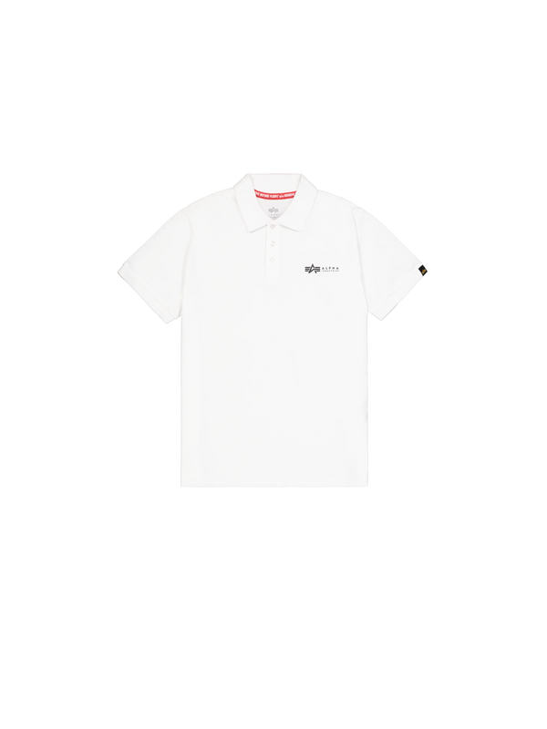 ALPHA INDUSTRIES Basic Polo SL | White