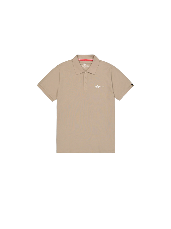ALPHA INDUSTRIES Basic Polo SL | Vintage Sand