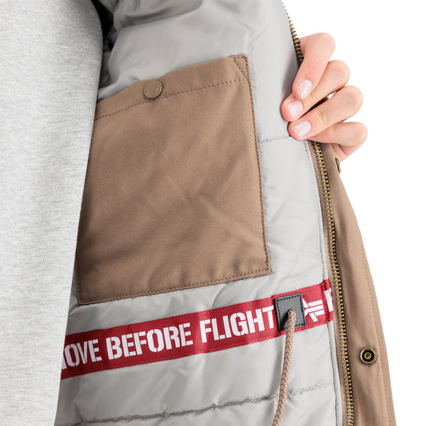ALPHA INDUSTRIES N3B Expedition Parka | Taupe