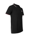 LONSDALE Piqué Poloshirt "Lion" | Black