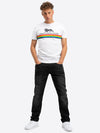 LONSDALE T-Shirt "Nelson" | White