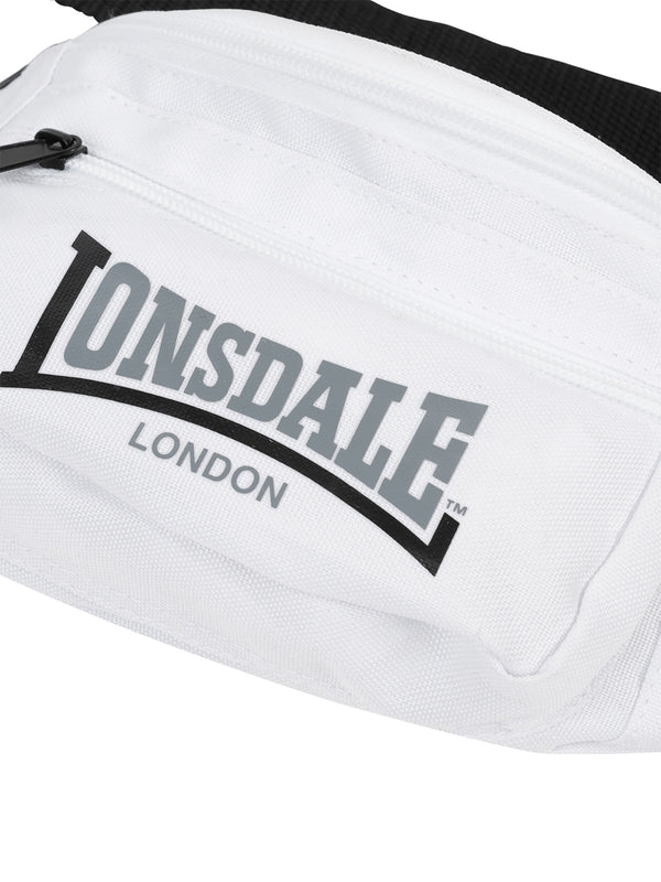LONSDALE Herren Bauch-/Gürteltasche "Hip" | White