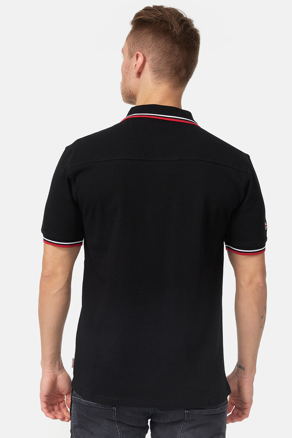 LONSDALE Polo Shirt "Lynton" | Black