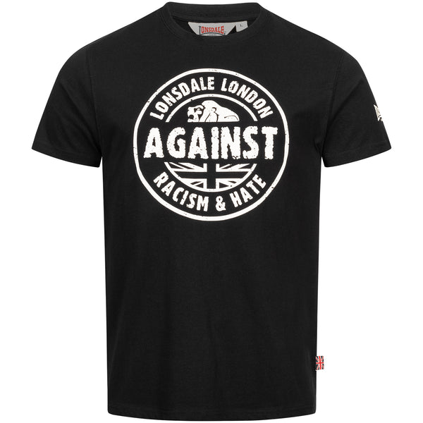 LONSDALE Herren T-Shirt "Against Racism" | Black