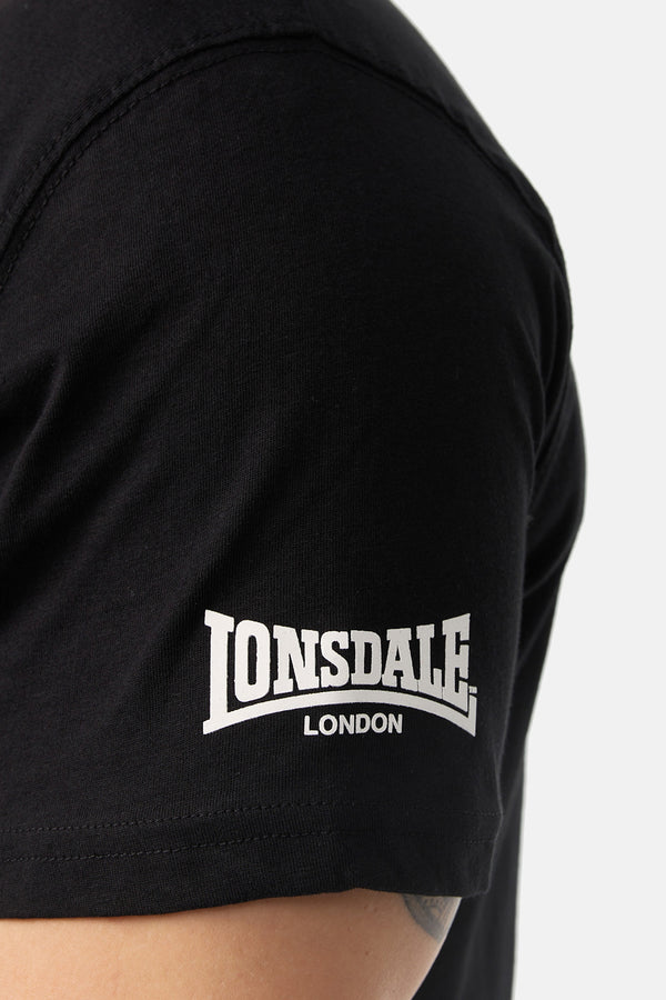 LONSDALE Herren T-Shirt "Against Racism" | Black
