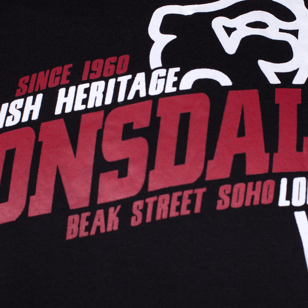 LONSDALE T-Shirt "Walkley" | Black