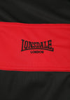 LONSDALE Trainingsjacke "Alnwick" | Black / Red