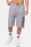 LONSDALE Shorts "Logo Jam" | Marl Grey