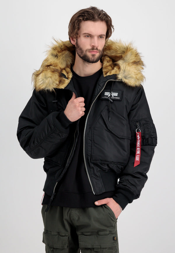ALPHA INDUSTRIES 45 P Hooded Custom | Black Reflektiv