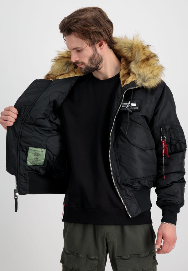 ALPHA INDUSTRIES 45 P Hooded Custom | Black Reflektiv