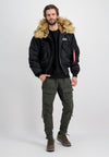 ALPHA INDUSTRIES 45 P Hooded Custom | Black Reflektiv