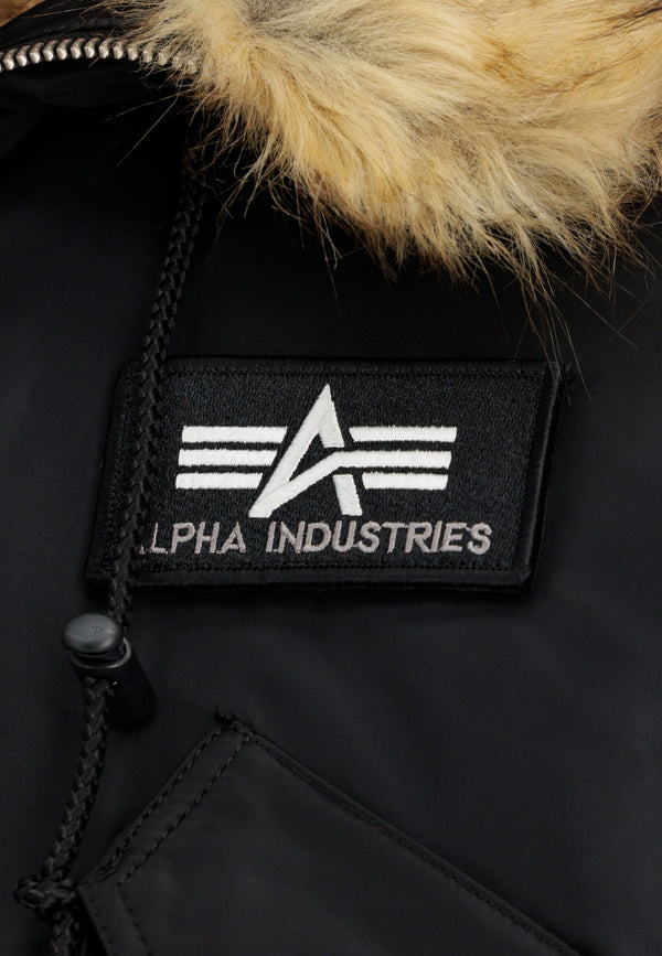 ALPHA INDUSTRIES 45 P Hooded Custom | Black Reflektiv