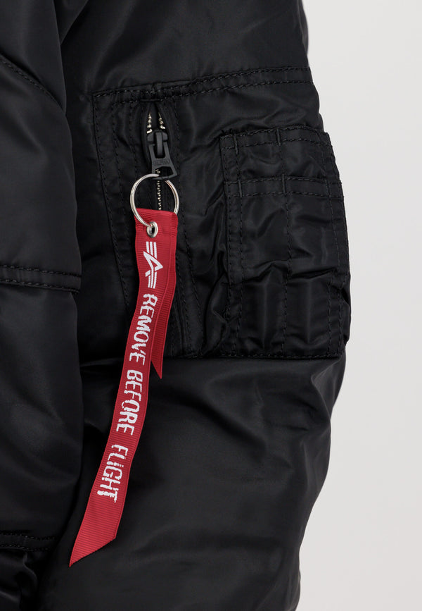 ALPHA INDUSTRIES 45 P Hooded Custom | Black Reflektiv